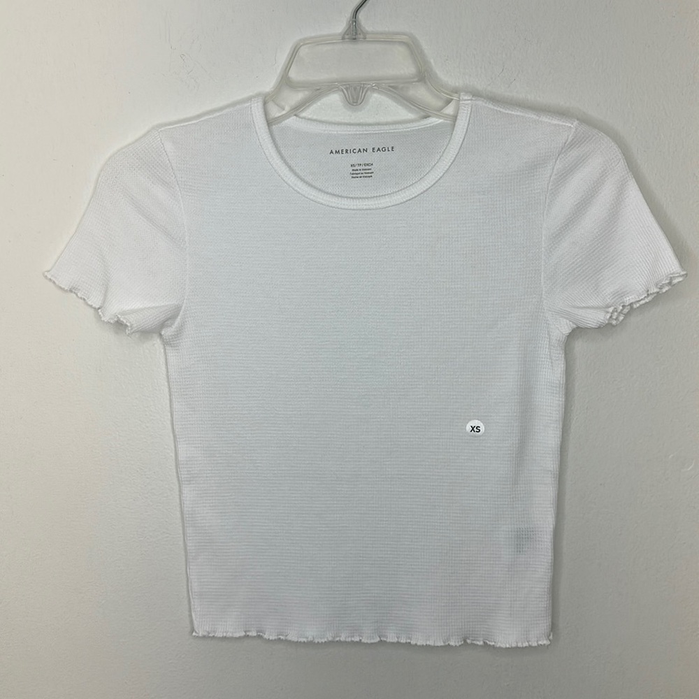 American Eagle Girls White Baby T-shirt